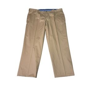 Brooks Brothers Advantage Chino Khaki Pants Mens 42x28  Fit Lightweight Tan
